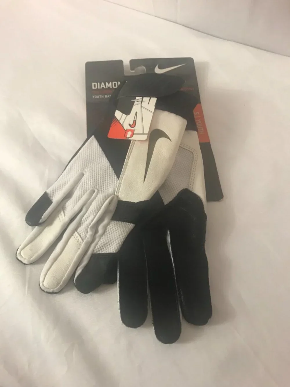 Nike ELITE YOUTH Batting Gloves Activewear Athletic Sport Cut Leather Grip